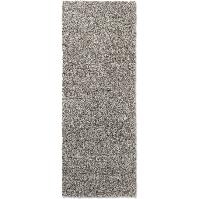 Photo of Slub Bouclé Runner - Gulvtæppe - Charcoal - W80 X H200 X D3 Cm