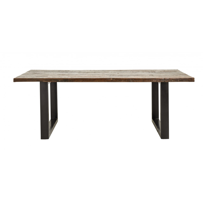 Photo of Vintage Dining Table Iron / Wood