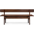 Thumbnail photo of BMO699 Asserbo bench with backrest oiled eucalyptus