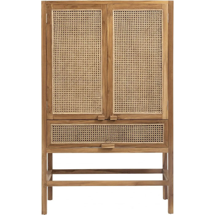 Photo of Teak cabinet with webbing