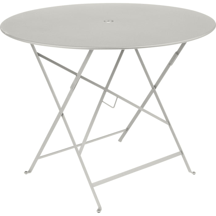 Photo of Bistro Table 96 cm Clay Grey A5 - Garden Table - Green, Grey - Metal