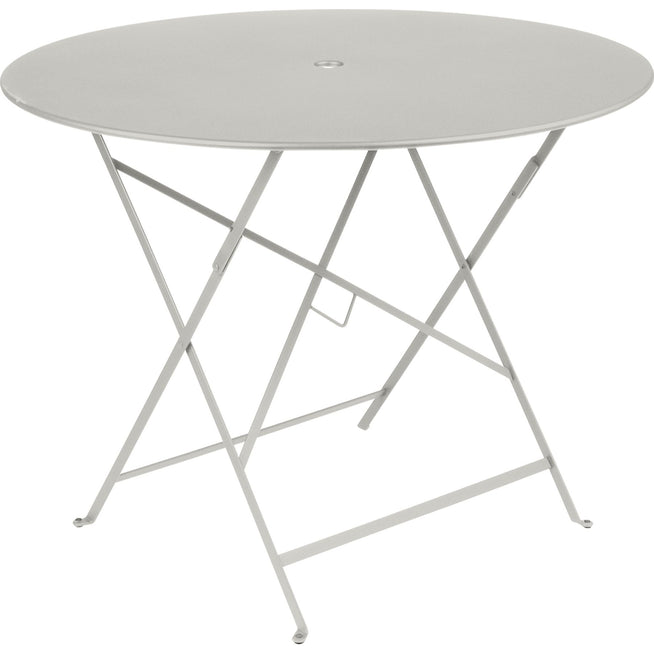 Photo of Bistro Table 96 cm Clay Grey A5 - Garden Table - Green, Grey - Metal