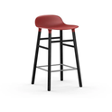 Form Bar Stool 65 Cm Black Oak
