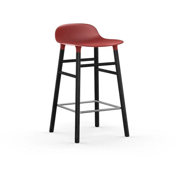 Photo of Form Bar Stool 65 Cm Black Oak