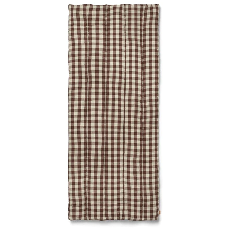 Photo of Bothy Check Quilted Madras - Madras - Cinnamon/green - W72 X D5 X H180 Cm
