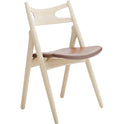 CH29P Sawbuck Chair - Soaped Oak