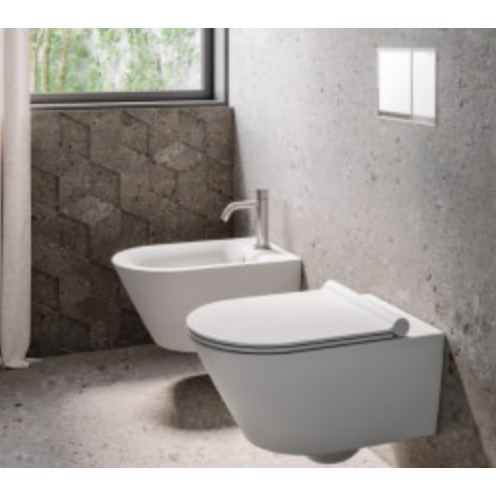 WC Zero 55 Wall-hung Newflush