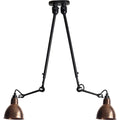 Thumbnail photo of No. 302 Double ceiling lamp from Lampe Gras (copper)