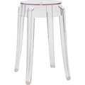 Thumbnail photo of Charles Ghost Stool 4897 - Crystal - Sittpallar - Philippe Starck - Transparent - Plast