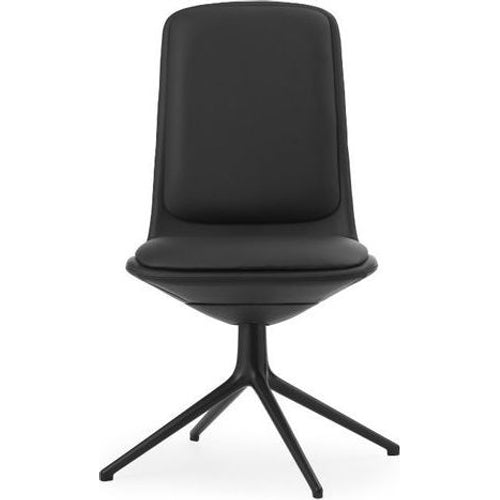 Photo of Off Chair Low - Kontorstol - Ultra Leather / Black Aluminium - H100,8 X W70,5 X D70,5 X Sh47 Cm / 13,8 Kg