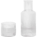 Thumbnail photo of Ripple Carafe Set - H18 X Ø7,5 Cm