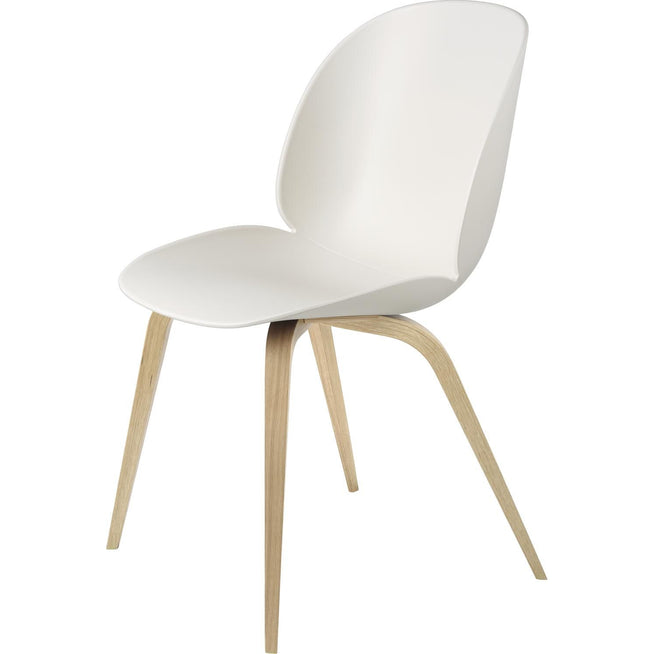 Photo of Beetle Dining Chair Un-Upholstered, Wood Base