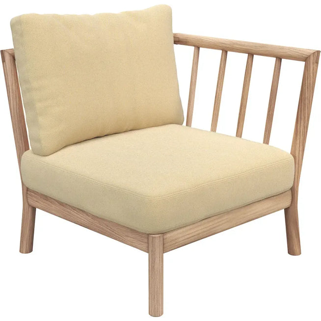 Photo of Tradition End Module, Honey Yellow, Teak Fsc 100% - Utomhussoffor - Povl B. Eskildsen
