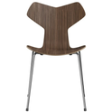 3130 Grand Prix Chair | Lacquered | Chromed Steel Base