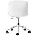 Thumbnail photo of Hyg Chair Swivel Frame 5w Gas Lift - Office Chair - Seat: White / Frame: Aluminium - L: 72.5 x D: 72.5 x H: 78/92 x Sh: 38/52 cm