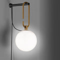 Thumbnail photo of Nh Wall Lamp Black-brass