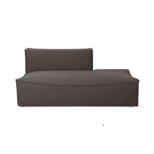 Photo of Catena Sofa Open End Right - Hot Madison - Brown