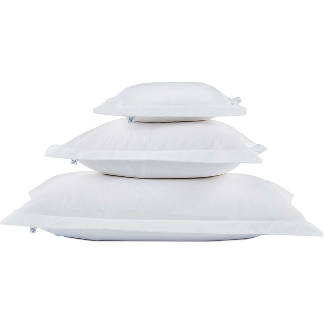 Photo of Satina Pillowcase Eco, White, 60 x 80 - Pillowcase - White