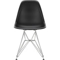 Thumbnail photo of Eames Plastic Chair Dsr - 12 Deep Black - Chrome Base - Dining Chairs - Metal/plastic