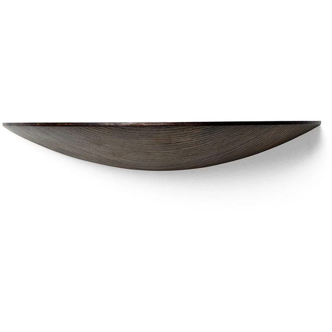 Photo of Gridy Fungi Shelf Dark Oak, Medium - Wall Shelves - Gridy - Wood - Wood