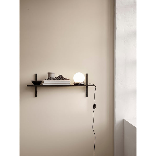Photo of Sector Shelf - Hylde - Sort Ask/messing - S/n - W: 54 X D: 22,1 X H: 34 Cm
