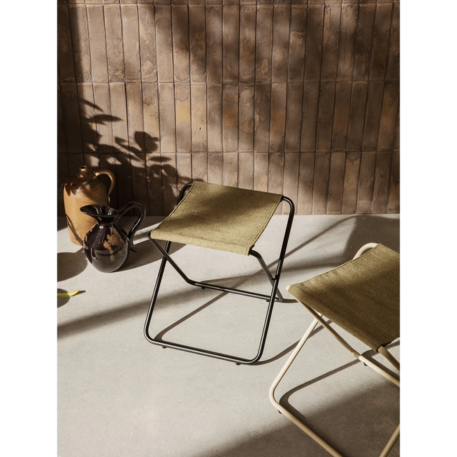 Photo of Desert Stool - Cashmere, Outdoor - Olive