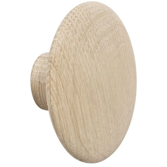 Photo of The Dots Coat Hooks X-small, Oak - Krokar - Lars Tornøe - Träfärgad