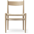 Thumbnail photo of Carl Hansen - Ch36, soaped beech, natural braided paper string - Dining chairs - Hans J. Wegner - Wood-coloured - Paper/wood