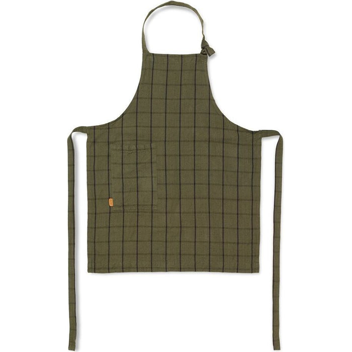 Photo of Hale Apron - Forklæde - Dark Green - W72 X H86 Cm