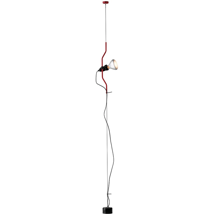 Photo of Parentesi Pendant Red With Dimmer