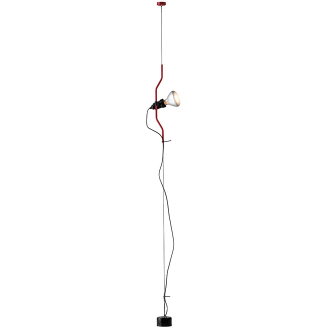Photo of Parentesi Pendant Red With Dimmer