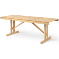 Thumbnail photo of Carl Hansen - Bm1771 - Outdoor dining table - Børge Mogensen - Metal/wood
