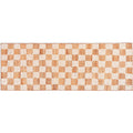 Thumbnail photo of Check Wool Jute Gulvtæppe - Gulvtæppe - 70 X 180 - Off-white/natu - W70 X D1 X H180 Cm