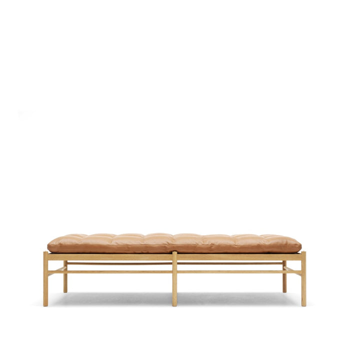 Photo of OW150 Daybed Leather Loke 7050 Brown-oiled Oak