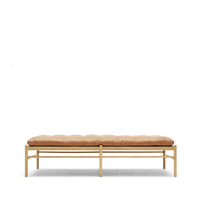 Photo of OW150 Daybed Leather Loke 7050 Brown-oiled Oak