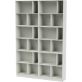 Thumbnail photo of Read Spacious Bookshelf, Plinth H7 Cm - Nordic - Bokhyllor - Peter J. Lassen - Grå - Mdf