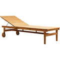 Thumbnail photo of M8 Sammen Sun Lounger Teak-nature Oiled