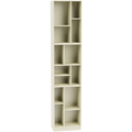 Thumbnail photo of Loom Slim Bookcase, Plinth H7 Cm - Vanilla - Bokhyllor - Peter J. Lassen - Vit - Mdf
