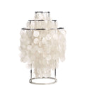 Thumbnail photo of Fun 1tm Table Lamp  - Bordslampor - Verner Panton - Silver,beige