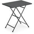 Thumbnail photo of Arc En Ciel Folding Table 70 cm, Antique Iron - Garden Table - Grey - Metal