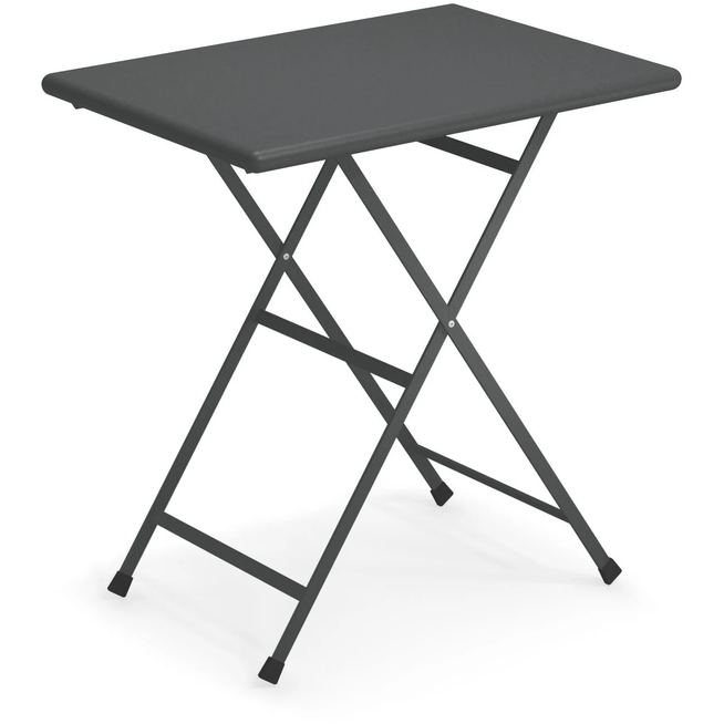 Photo of Arc En Ciel Folding Table 70 cm, Antique Iron - Garden Table - Grey - Metal