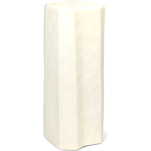 Photo of Staffa Pedestal - Stand - Offwhite - W: 30.6 X H: 80 X D: 30.2 Cm