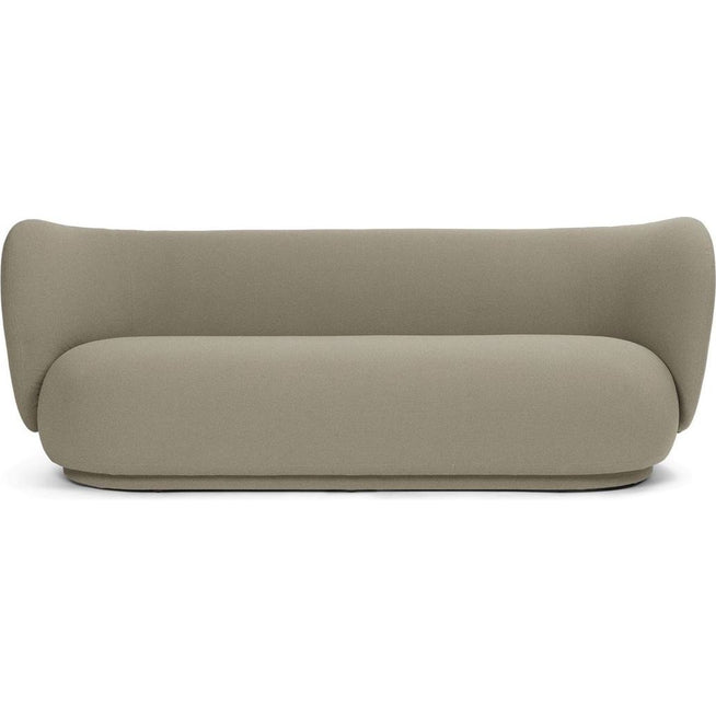 Photo of Rico 3-pers Sofa - 3 Personers Sofa - Grain - Cashmere - W210 X H79 X D81,5 Cm