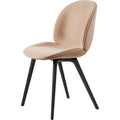 Thumbnail photo of Beetle Dining Chair, Fully Upholstered, Plastic Base