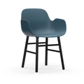 Thumbnail photo of Form Armchair Wood - Spisebordsstol - Black Oak / 2