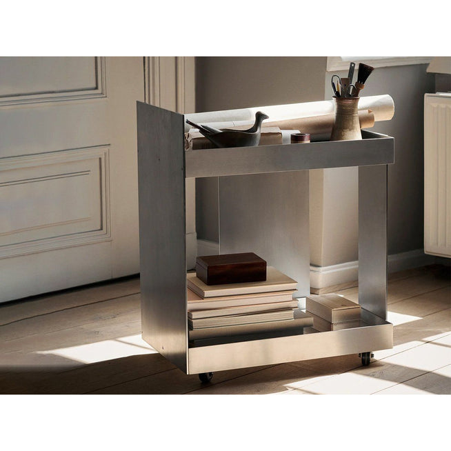 Photo of Lager Trolley - Sidebord - Lager Trolley - Aluminium - W60 X D38 X H70.5 Cm