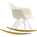 Thumbnail photo of Eames Plastic Armchair Rar - 11 Pebble - Chrome Base - Golden Maple - Dining Chairs - Metal/wood/plastic