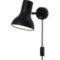 Thumbnail photo of Type 75 Mini Wall Lamp Jet Black With Cable, Excl. Led 10w E27 Ip20 - Sänglampor - Sir Kenneth Grange - Svart
