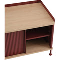 Thumbnail photo of Enfold Sideboard Low, Oak/grey - Sideboards - Thomas Bentzen - Grå - Metall/trä