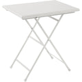 Thumbnail photo of Arc En Ciel Folding Table 70 cm, matt white - Garden table - White - Metal